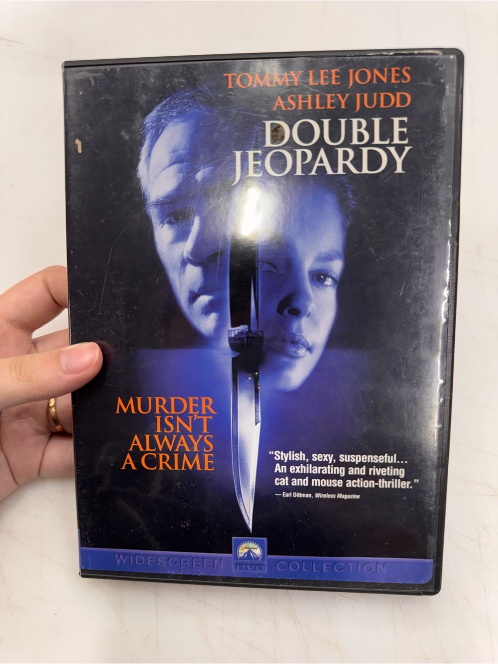 Double Jeopardy (Tommy Lee Jones, Ashley Judd, 2000) DVD Tested